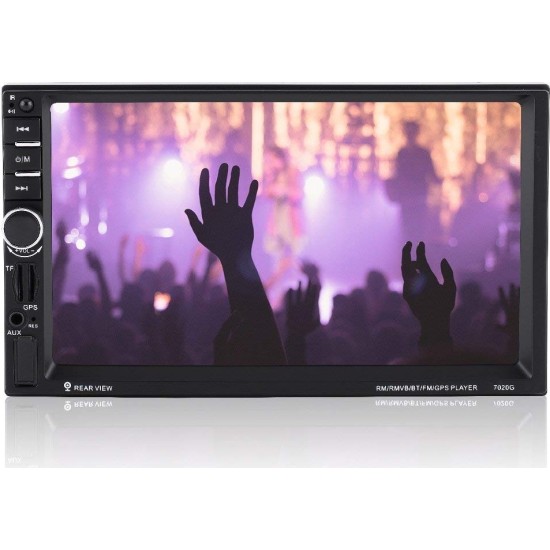 Ηχοσύστημα Αυτ/του 7inch 2DIN HD Bluetooth GPS SAT NAV Car Radio MP5 Player with FM Radio, AUX, Remote Control and Rearview Camera (7020G) Ηχοσύστημα Αυτ/του 7inch 2DIN HD Bluetooth GPS SAT NAV Car Radio MP5 Player with FM Radio, AUX, Remote Control and Rearview Camera (7020G)