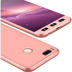 OEM 360 Full Body Ρόζ & Tempered (Huawei Y7 2018/Y7 Prime 2018/Honor 7C)