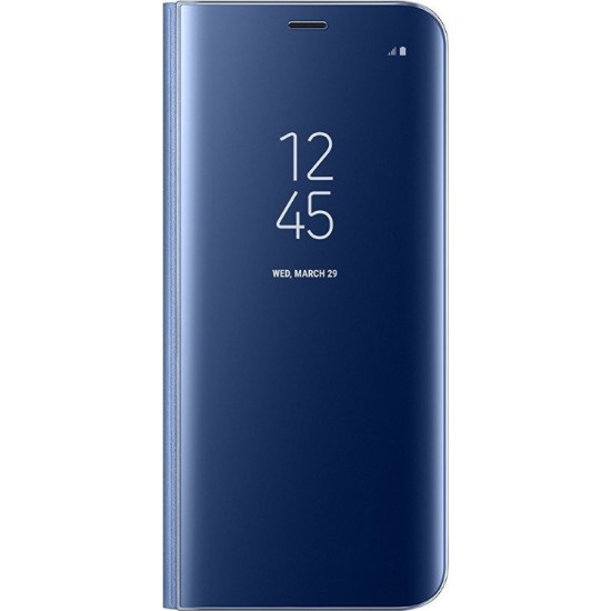 OEM mirror clear view Luxury αναδιπλούμενη Θήκη για Xiaomi Pocophone F1 Χρώμα Μπλε OEM mirror clear view Luxury αναδιπλούμενη Θήκη για Xiaomi Pocophone F1 Χρώμα Μπλε