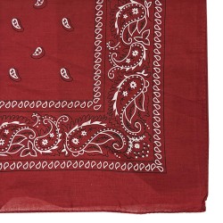 ΜΠΑΝΤΑΝΑ ΜΑΝΤΗΛΙ ΛΑΧΟΥΡΙ COTTON 52x52cm 4teen4ty 401106 Κόκκινη 
