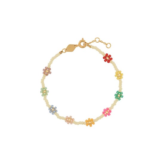 Διακοσμητικό Λουράκι για το χέρι με Χάντρες Fashion Jewelry - mini flower G1202