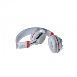 Ασύρματα Ακουστικά Bluetooth On Ear Stereo LED STN-18-WHT 