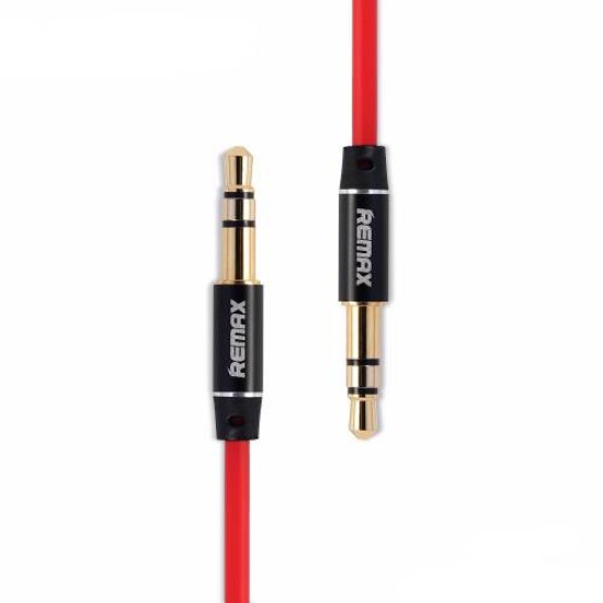 Καλώδιο Ήχου 3.5mm Jack Stereo σε Jack Stereo Remax rl-l100 Κόκκινο