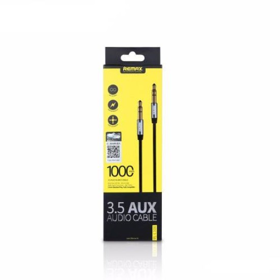 Καλώδιο Ήχου 3.5mm Jack Stereo σε Jack Stereo Remax rl-l100 Κόκκινο