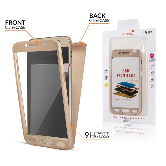 OEM 360 Degrees Full Protection Χρυσό (Galaxy S9+) OEM 360 Degrees Full Protection Χρυσό (Galaxy S9+)