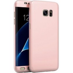 360 Full Body Θήκη για το Samsung S7 Edge Ροζ