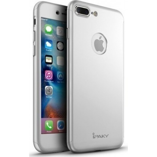 OEM 360 Full Cover Ασημί (iPhone 8/7 Plus)