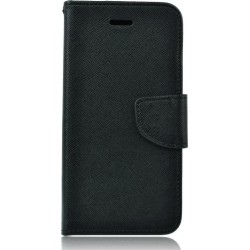 OEM Fancy Diary θήκη μαύρη (P9 Lite)