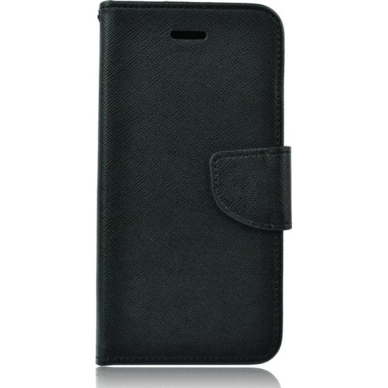 OEM Fancy Diary θήκη μαύρη (P9 Lite)