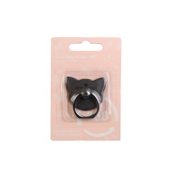 Ring Stand Holder 360 Degree Hello Kitty Black