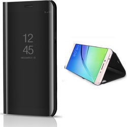 OEM Clear View Book Μαύρο (Huawei Y7 2018/Y7 Prime 2018/Honor 7C)