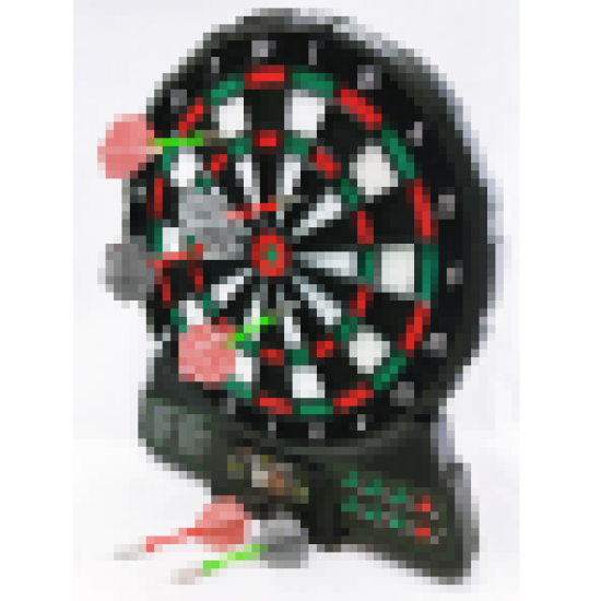 DARTBOARD ΗΛΕΚΤΡΟΝΙΚΟΣ ΣΤΟΧΟΣ ΜΕ ΒΕΛΗ OEM 489