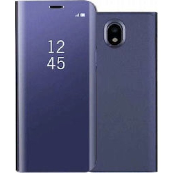 OEM Clear View Book Μπλε  (Galaxy J5 2017)