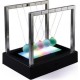 Φωτιζόμενο εκκρεμές του Νεύτωνα Light Up Newtons Cradle Balance Balls OEM