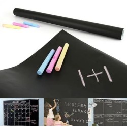 Αυτοκόλλητος Μαυροπίνακας – Μεμβράνη Βινυλίου 60 x 200 cm