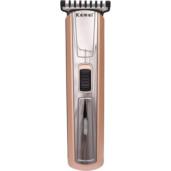 Επαναφορτιζόμενη Ασύρματη Κουρευτική Μηχανή – KEMEI KM-719