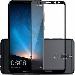 Full Face Tempered glass / Αντιχαρακτικό Γυαλί Πλήρους Οθόνης 3D Για Huawei Mate 10 Lite Μαύρο