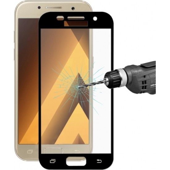 Full Face Tempered glass / Αντιχαρακτικό Γυαλί Πλήρους Οθόνης 3D Για Galaxy A3 2017 Μαύρο Full Face Tempered glass / Αντιχαρακτικό Γυαλί Πλήρους Οθόνης 3D Για Galaxy A3 2017 Μαύρο