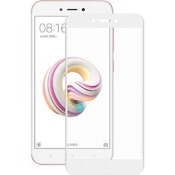 Full Face Tempered glass / Αντιχαρακτικό Γυαλί Πλήρους Οθόνης 3D Για  Xiaomi Redmi 5A Άσπρο