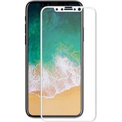 Full Face Tempered glass / Αντιχαρακτικό Γυαλί Πλήρους Οθόνης 3D Για i phone X/XS 'Ασπρο