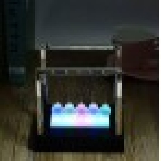 Φωτιζόμενο εκκρεμές του Νεύτωνα Light Up Newtons Cradle Balance Balls OEM
