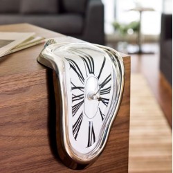 Επιτραπέζιο Ρολόι που Λιώνει - Melting Clock OEM 22810