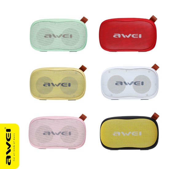 Awei Y900 Ηχείο Bluetooth 4.5W με 3 ώρες Λειτουργίας White