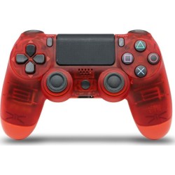 Doubleshock Wireless Controller Transparent Red PS4 oem