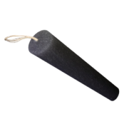 ΛΑΜΠΑΔΑ ΣΤΡΟΓΓΥΛΗ ΧΟΝΤΡΗ ΞΥΣΤΉ ΑΡΩΜΑΤΙΚΉ 33x3cm Bunny's 9318281 Μαύρη