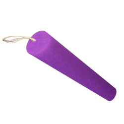 ΛΑΜΠΑΔΑ ΣΤΡΟΓΓΥΛΗ ΧΟΝΤΡΗ ΞΥΣΤΉ ΑΡΩΜΑΤΙΚΉ 33x3cm Bunny's 9318277 Μωβ