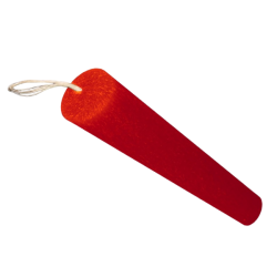 ΛΑΜΠΑΔΑ ΣΤΡΟΓΓΥΛΗ ΧΟΝΤΡΗ ΞΥΣΤΉ ΑΡΩΜΑΤΙΚΉ 33x3cm Bunny's 9318255 Κόκκινη