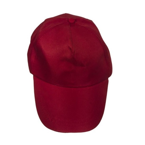 ΚΑΠΕΛΟ ΤΖΟΚΕΥ ΜΟΝΟΧΡΩΜΟ ΕΝΗΛΙΚΩΝ  SUMMERtiempo 621922 ΚΟΚΚΙΝΟ