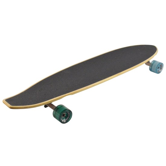 Kryptonics Block Tail Complete Longboard Καφέ
