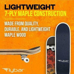 Flybar full size skateboard Kick Board 31" - Stickers C02G0600438