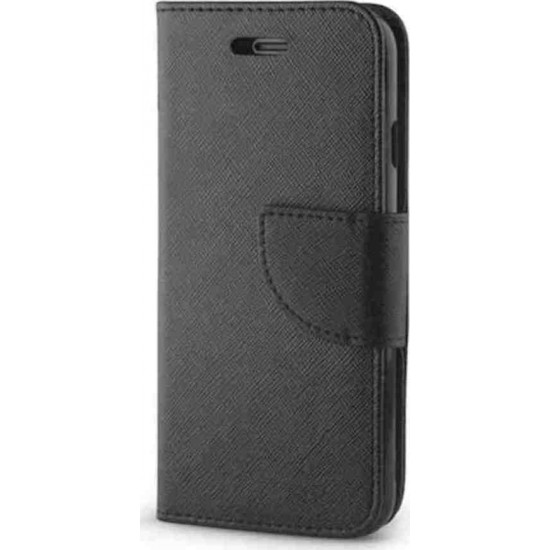 Samsung Galaxy S9+  BookStyle Fancy Case Μαύρο