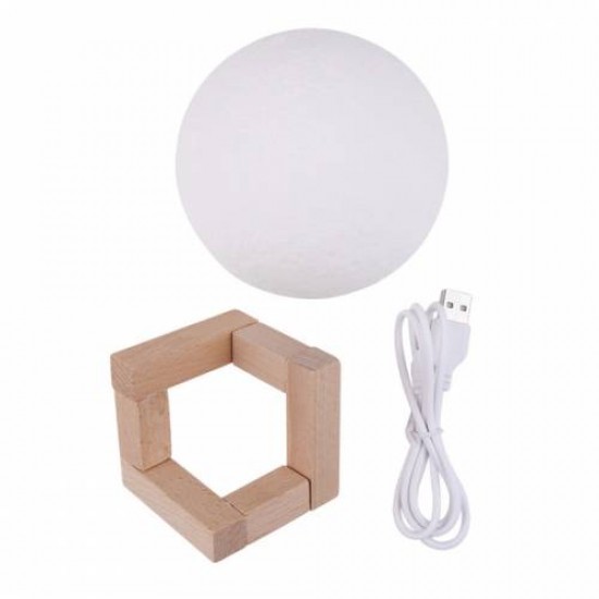Διακοσμητικό Φωτιστικό LED Μοοn Light RGB Πολύχρωμο MLB-5950