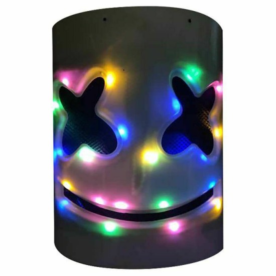 ΜΑΣΚΑ DJ ΜΕ ΦΩΣ 21x18,5cm Carnavalista 232263