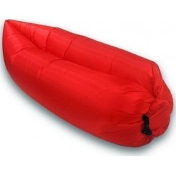 Αδιάβροχο XXL Lazy Bag Inflatable Air Sofa 900gr Φουσκωτό Στρώμα (oem) Κόκκινο