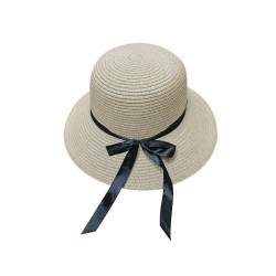 ΚΑΠΕΛΟ ΨΑΘΟΧΑΡΤΟ ΚΩΝΟΣ ΓΥΝΑΙΚΕΙΟ Φ33cm SUMMERtiempo 622565 Μπεζ