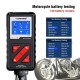 Konnwei Ελεγκτής Ανάλυσης Μπαταριών KW710 Ψηφιακό Battery Tester με Κροκοδειλάκια