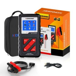 Konnwei Ελεγκτής Ανάλυσης Μπαταριών KW710 Ψηφιακό Battery Tester με Κροκοδειλάκια