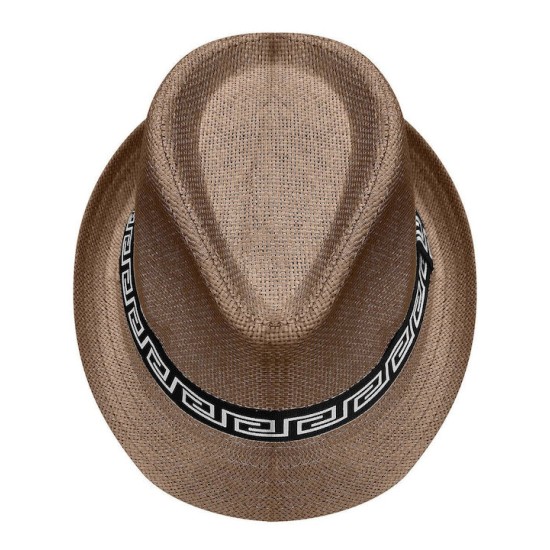 ΚΑΠΕΛΟ ΚΑΒΟΥΡΑΚΙ ΕΝΗΛΙΚΩΝ ΜΕ ΚΟΡΔΕΛΑ 29cm SUMMERtiempo 622924 Λευκό