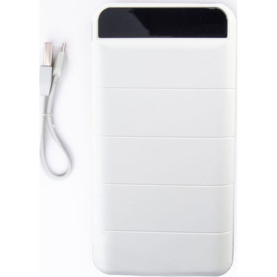 Remax RPP-139 Power Bank 10000mAh με 2 Θύρες USB-A Λευκό