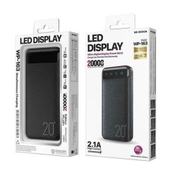 Power Bank 10000mAh με 2 Θύρες USB-A Ipipoo LP-15 Λευκό