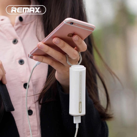 Remax RPL-26 Power Bank 5000mAh με Θύρα USB-A Λευκό