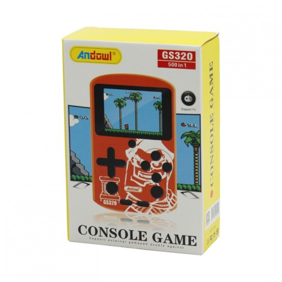 Retro Portable Mini Game Console 8-Bit G3602 Blue