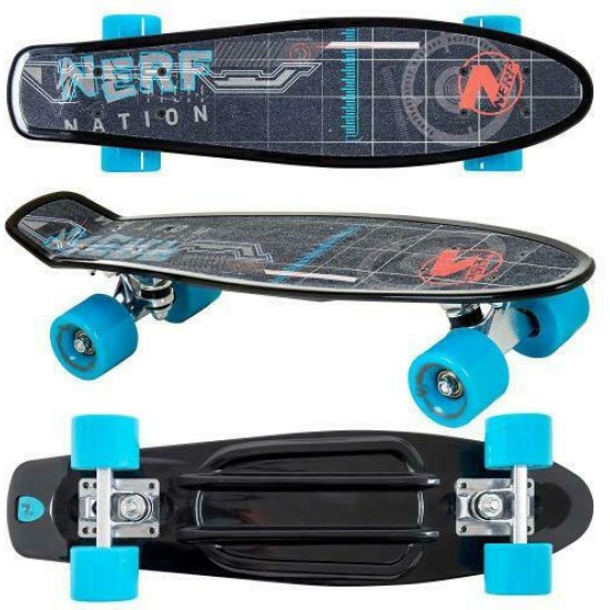 Flybar Nerf Nation C2 6" Complete Penny Board Μαύρο
