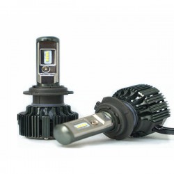 LED Φώτα Αυτοκινήτου Η4 T6 6000Κ 60W (2x30W) 6000LM (2x3000LM) CAN BUS