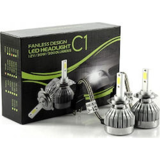 OEM H3 Headlight C1 Cool White 12V/24V 2τμχ OEM H3 Headlight C1 Cool White 12V/24V 2τμχ