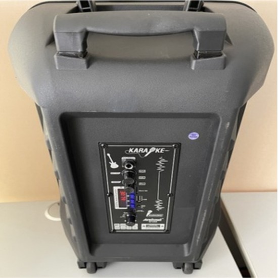 Andowl Σύστημα Karaoke με Ενσύρματo Μικρόφωνo AN-Q1200 σε Μαύρο Χρώμα